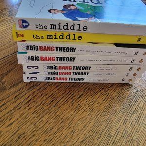 DVDs Big Bang Theory The Middle Sheldon Penny Sitcoms Series